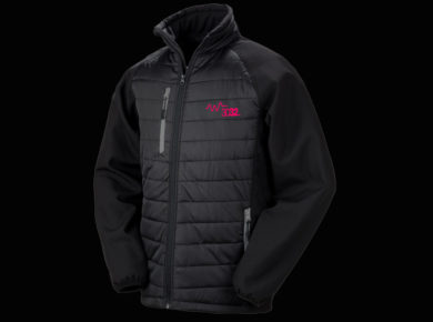 Veste technique softshell marquage logo